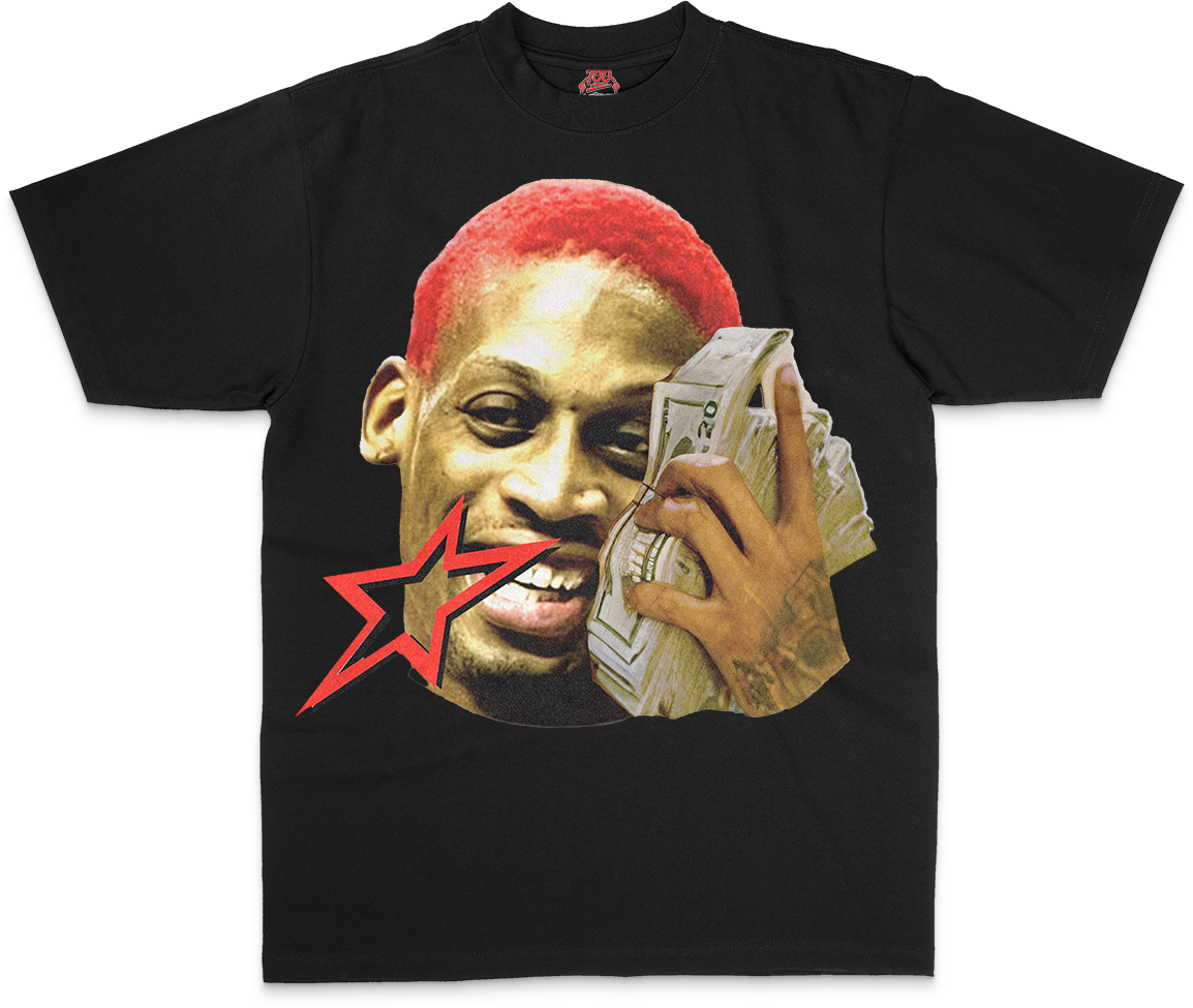 RODMAN $ WHITE/BLACK